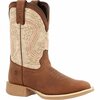 Durango Lil' Rebel Pro Big Kids' Coffee and Bone Western Boot, COFFEE/BONE, M, Size 6 DBT0241Y